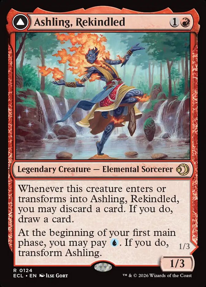 Cinereia, Reacesa / Ashling, Rekindled - Magic: The Gathering - MoxLand