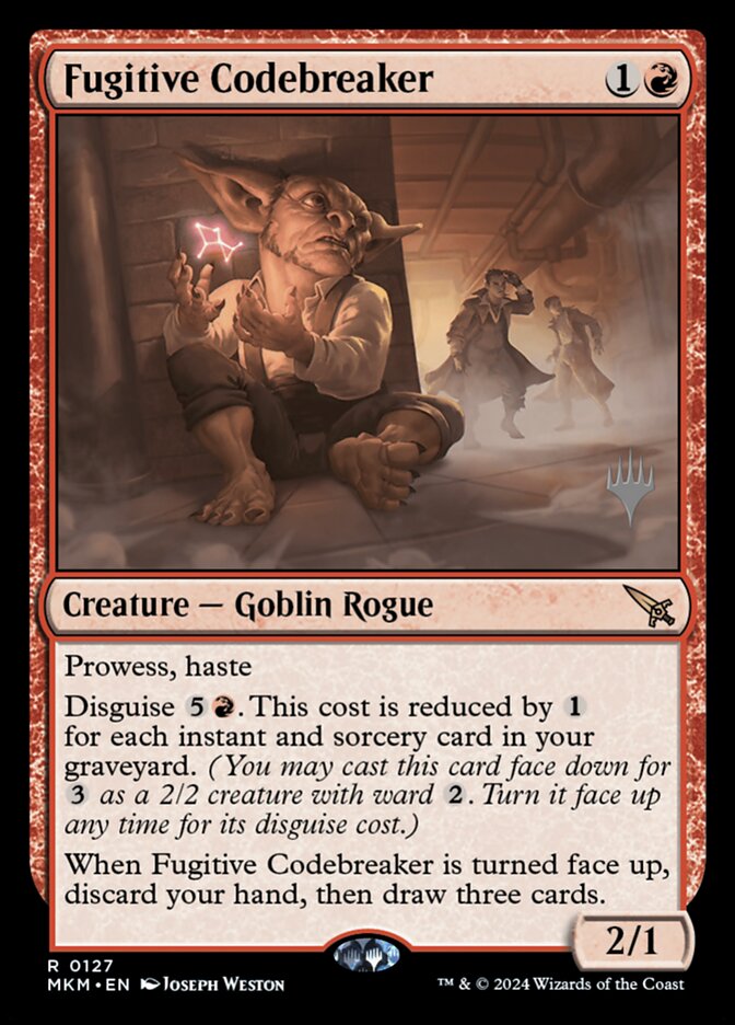 Decodificador Fugitivo / Fugitive Codebreaker - Magic: The Gathering - MoxLand