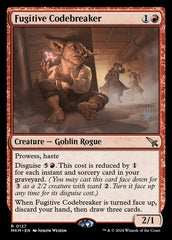 Decodificador Fugitivo / Fugitive Codebreaker - Magic: The Gathering - MoxLand