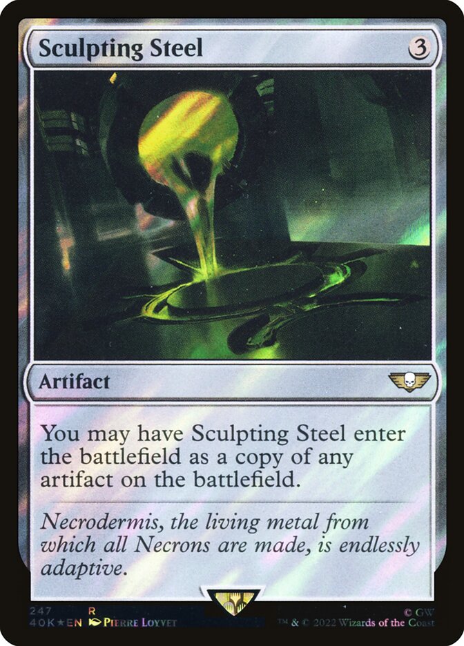 Aço Esculpível / Sculpting Steel - Magic: The Gathering - MoxLand