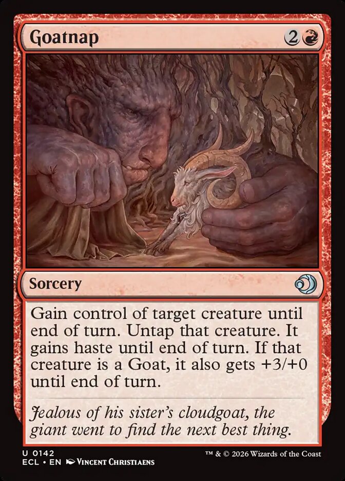 Sequestro de Bode / Goatnap - Magic: The Gathering - MoxLand