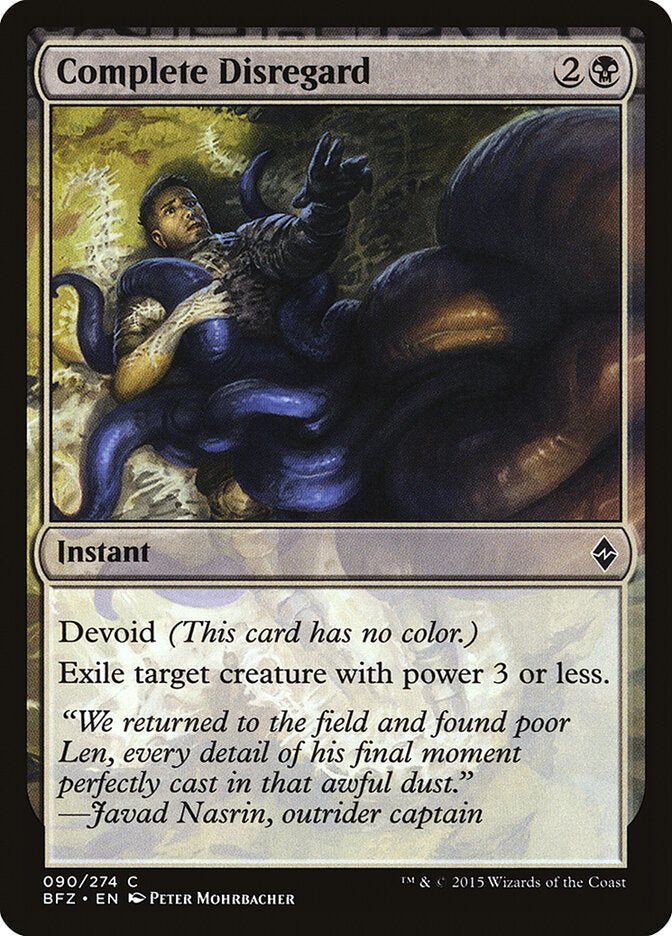Negligência Completa / Complete Disregard - Magic: The Gathering - MoxLand