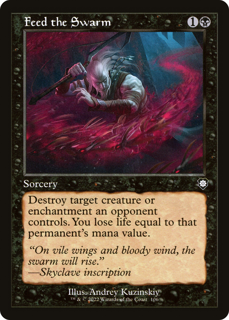 Alimentar o Enxame / Feed the Swarm - Magic: The Gathering - MoxLand