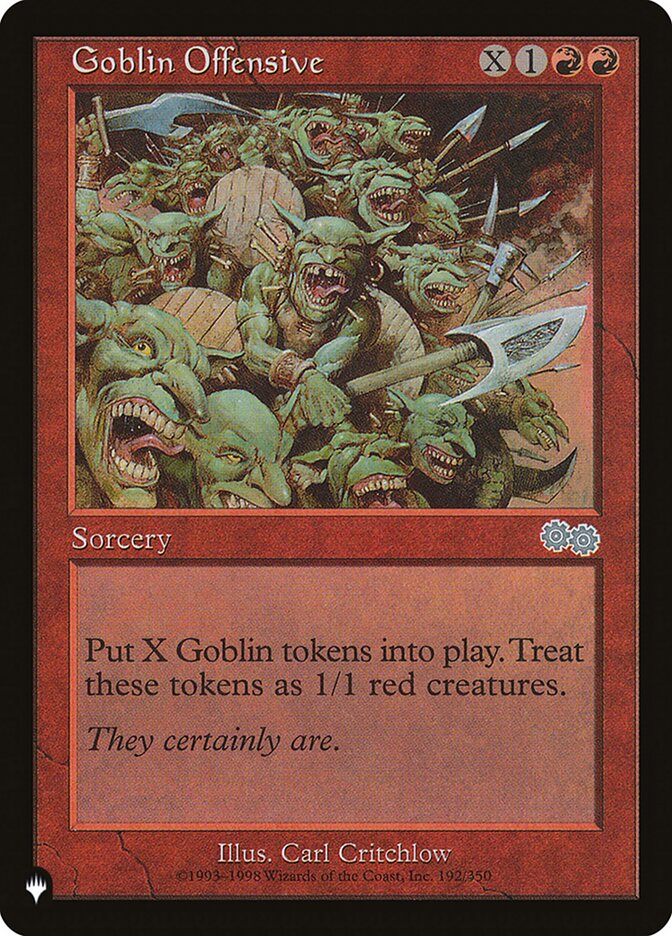 Ofensiva de Goblins / Goblin Offensive - Magic: The Gathering - MoxLand