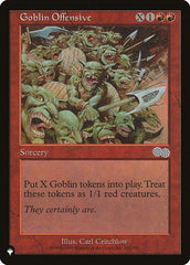 Ofensiva de Goblins / Goblin Offensive - Magic: The Gathering - MoxLand