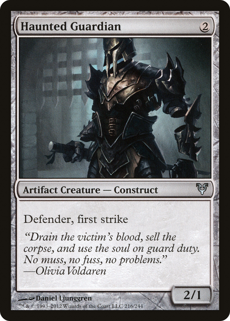 Guardião Assombrado / Haunted Guardian - Magic: The Gathering - MoxLand