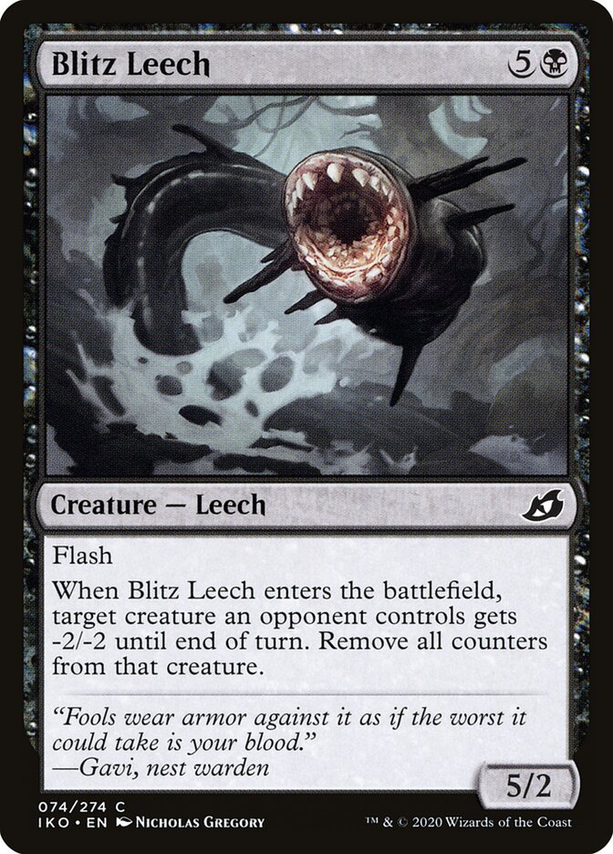 Sanguessuga de Assalto / Blitz Leech - Magic: The Gathering - MoxLand