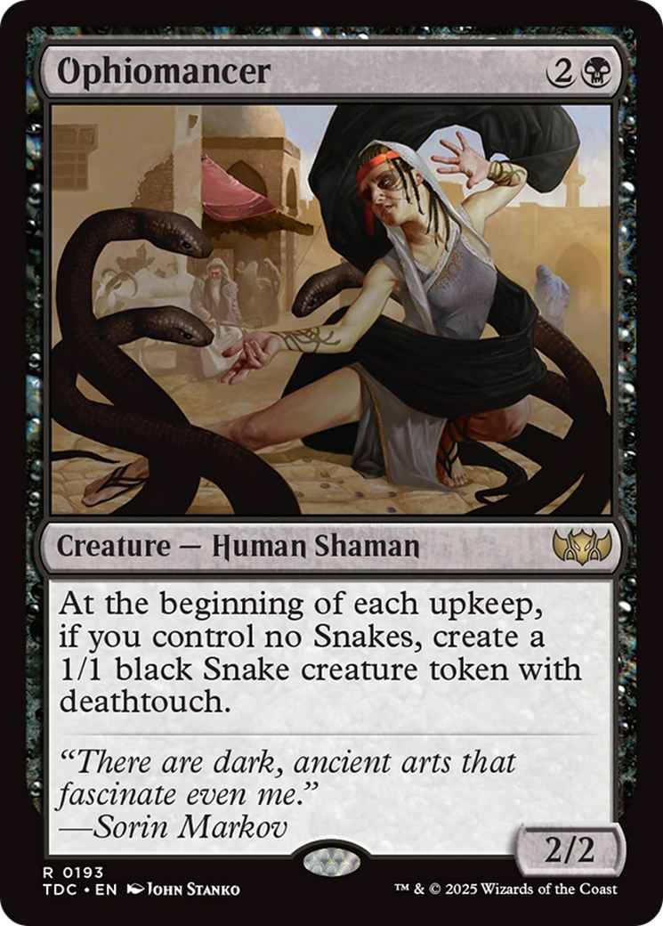 Ofiomante / Ophiomancer - Magic: The Gathering - MoxLand
