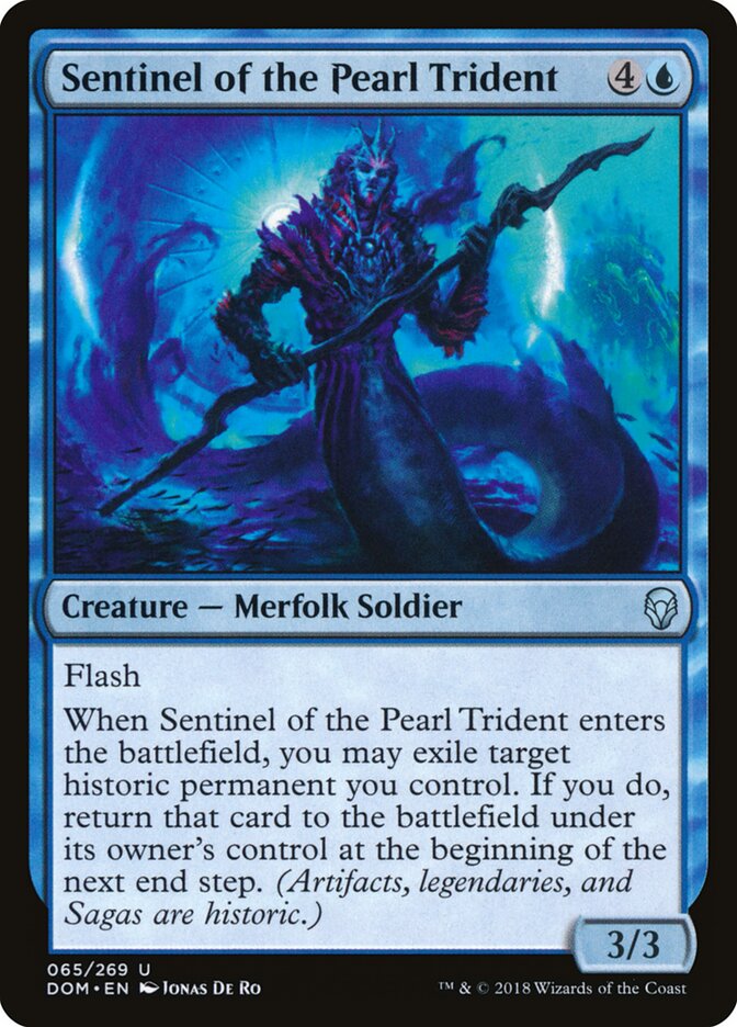 Sentinela do Tridente Perolado / Sentinel of the Pearl Trident - Magic: The Gathering - MoxLand