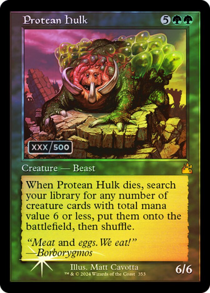 Brutamontes Multiforme / Protean Hulk - Magic: The Gathering - MoxLand