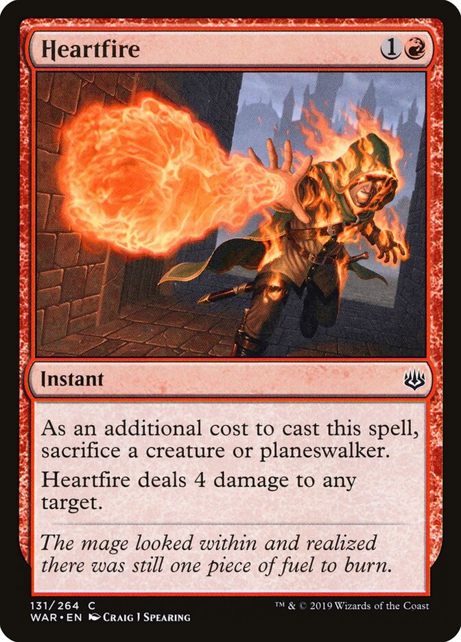 Fogo Interior / Heartfire - Magic: The Gathering - MoxLand