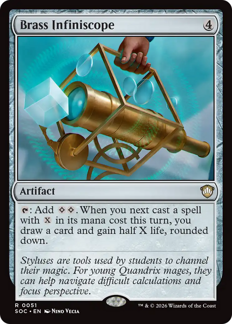 Brass Infiniscope - Magic: The Gathering - MoxLand