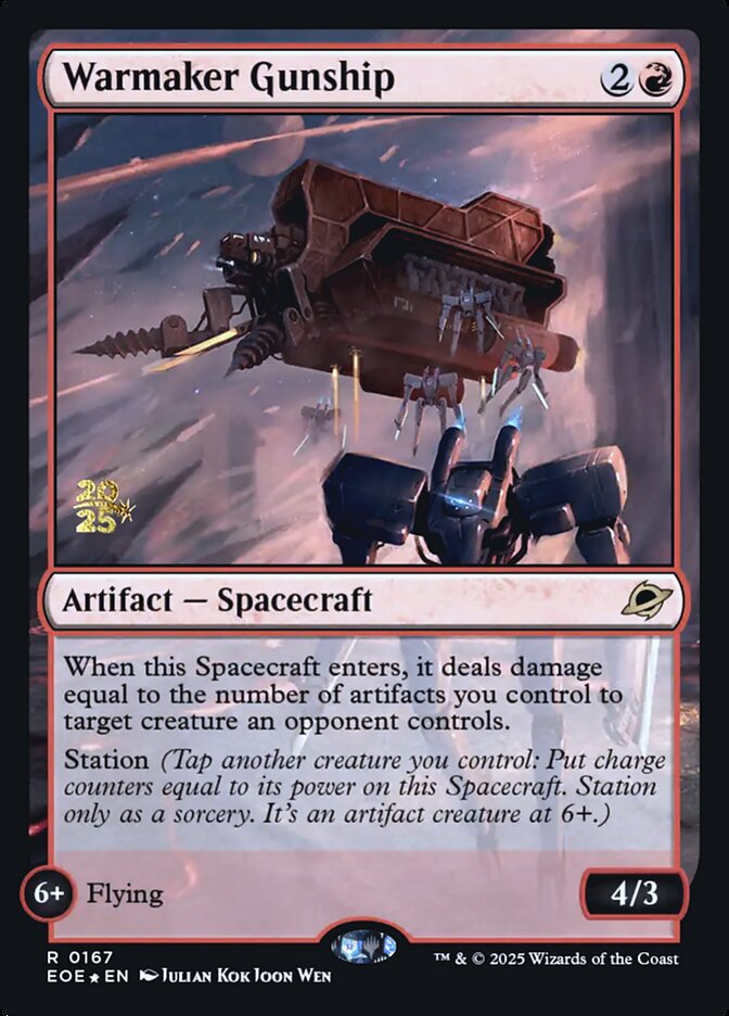 Warmaker Gunship - Magic: The Gathering - MoxLand