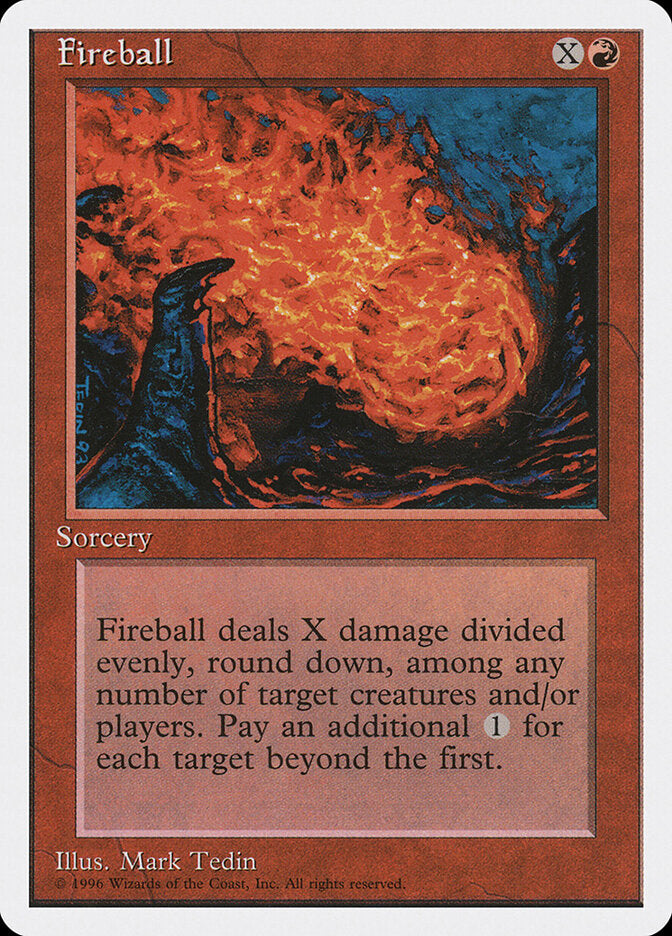 Bola de Fogo / Fireball - Magic: The Gathering - MoxLand