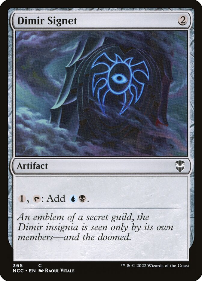 Sinete Dimir / Dimir Signet - Magic: The Gathering - MoxLand