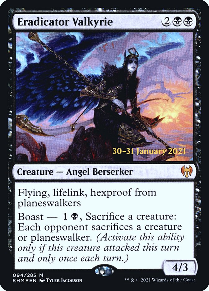 Valquíria Erradicadora / Eradicator Valkyrie - Magic: The Gathering - MoxLand