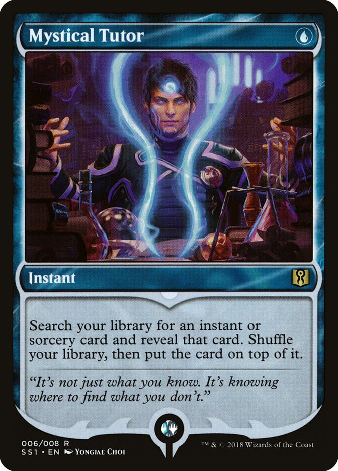 Tutor Místico / Mystical Tutor - Magic: The Gathering - MoxLand
