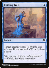 Armadilha Geladora / Chilling Trap - Magic: The Gathering - MoxLand