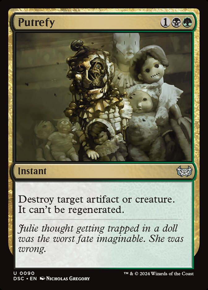 Putrificar / Putrefy - Magic: The Gathering - MoxLand