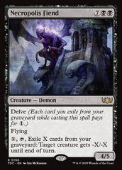 Demônio da Necrópole / Necropolis Fiend - Magic: The Gathering - MoxLand
