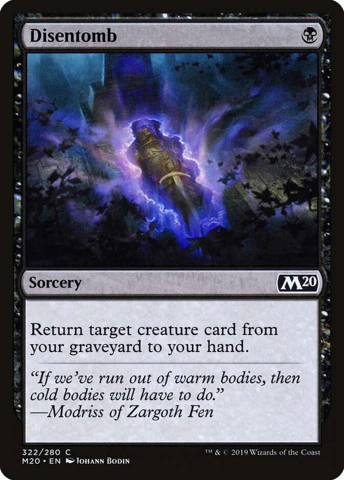Desencovar / Disentomb - Magic: The Gathering - MoxLand