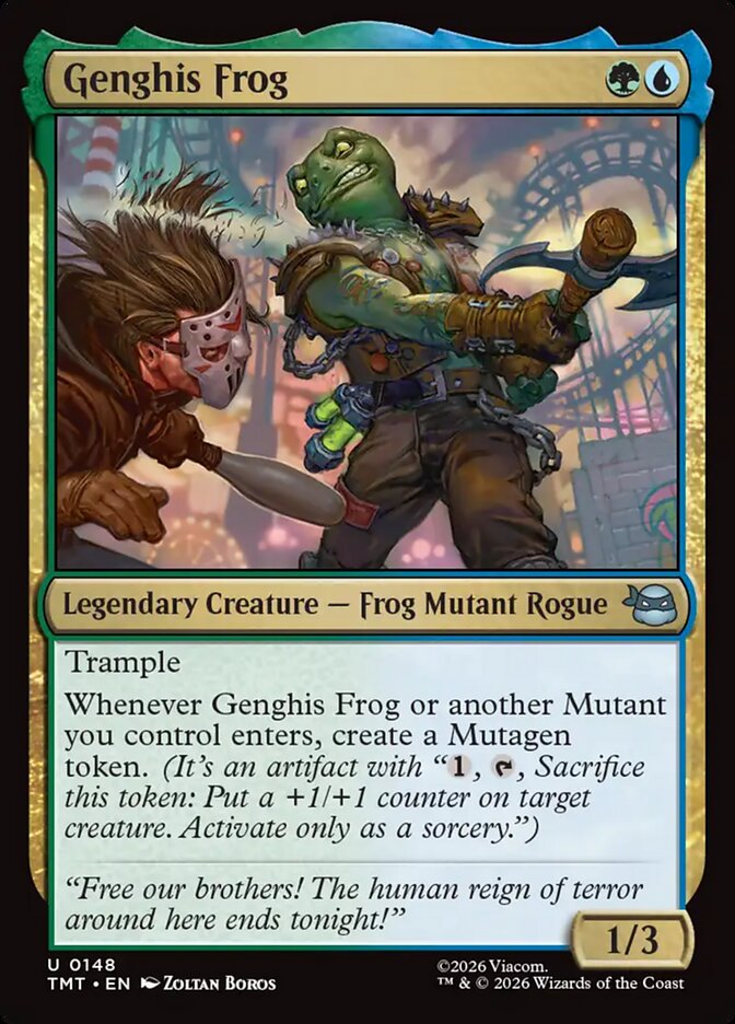 Genghis Frog - Magic: The Gathering - MoxLand