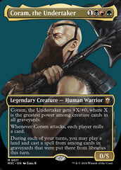 Coram, o Cangalheiro / Coram, the Undertaker - Magic: The Gathering - MoxLand