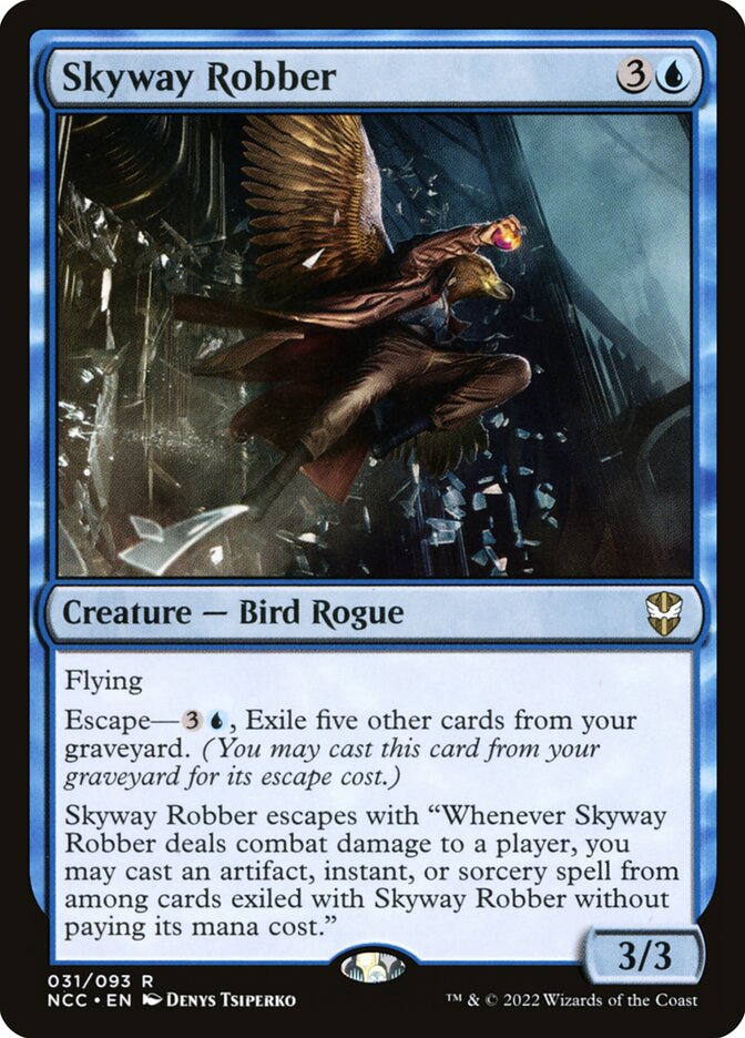 Ladrão das Rotas Aéreas / Skyway Robber - Magic: The Gathering - MoxLand
