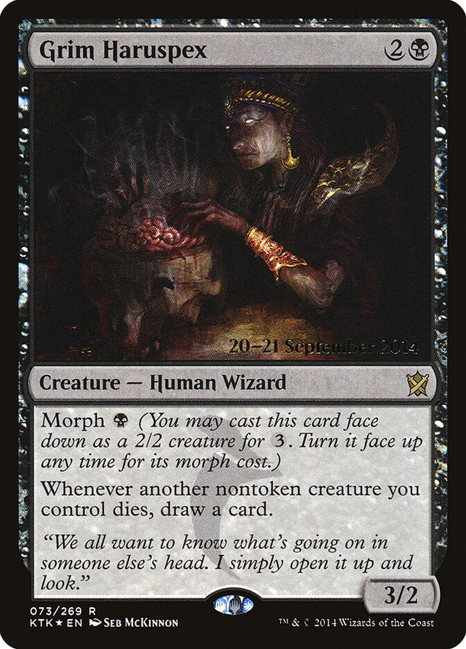 Arúspice Sinistra / Grim Haruspex - Magic: The Gathering - MoxLand
