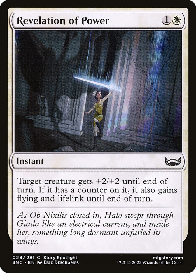 Revelação de Poder / Revelation of Power - Magic: The Gathering - MoxLand