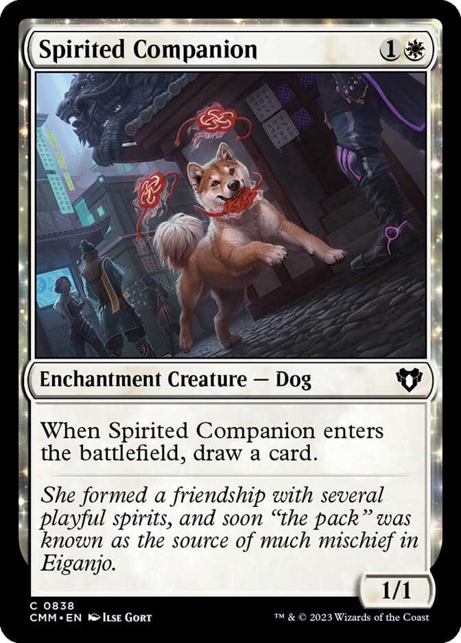 Companheira Espirituosa / Spirited Companion - Magic: The Gathering - MoxLand