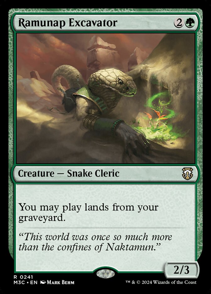 Escavadora de Ramunap / Ramunap Excavator - Magic: The Gathering - MoxLand