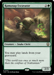 Escavadora de Ramunap / Ramunap Excavator - Magic: The Gathering - MoxLand