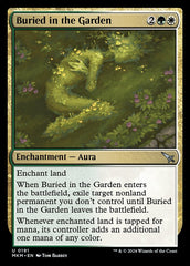 Enterrado no Jardim / Buried in the Garden - Magic: The Gathering - MoxLand