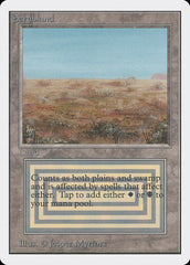 Scrubland / Scrubland - Magic: The Gathering - MoxLand