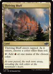 Ribanceira Vigorosa / Thriving Bluff - Magic: The Gathering - MoxLand