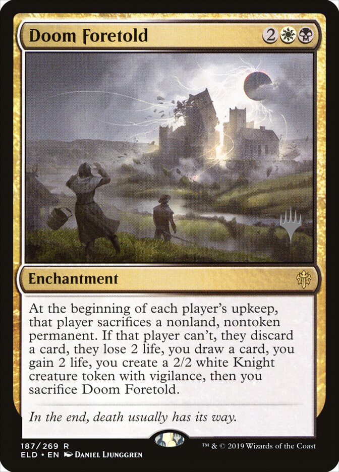 Ruína Predita / Doom Foretold - Magic: The Gathering - MoxLand