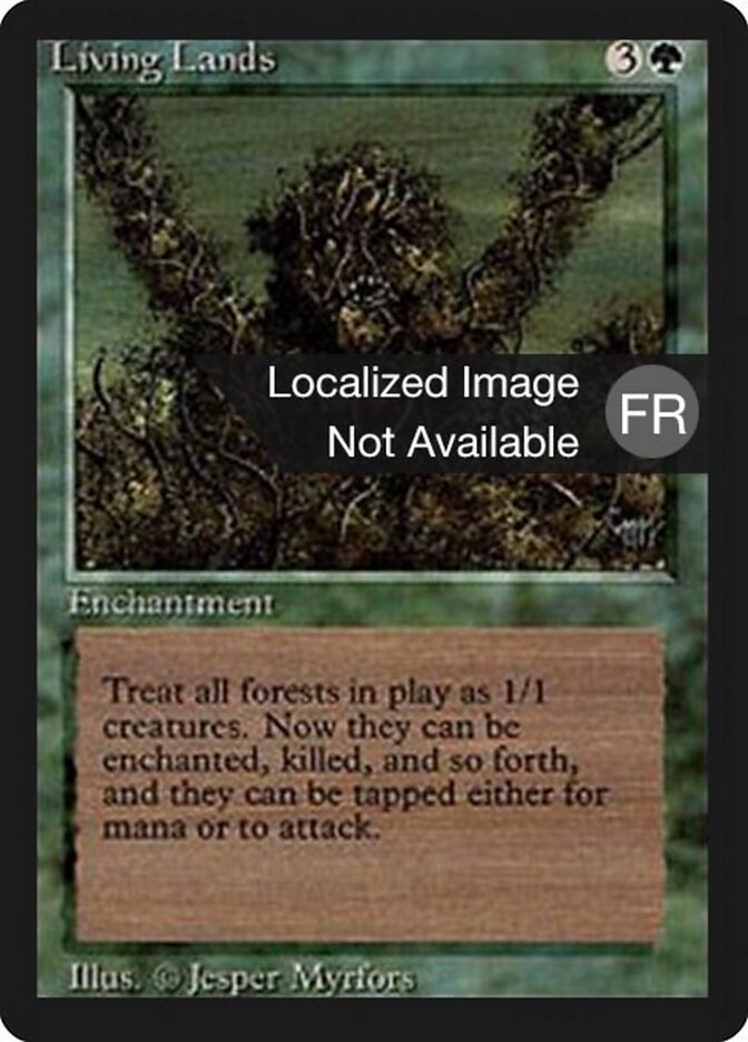 Terrenos Vivos / Living Lands - Magic: The Gathering - MoxLand