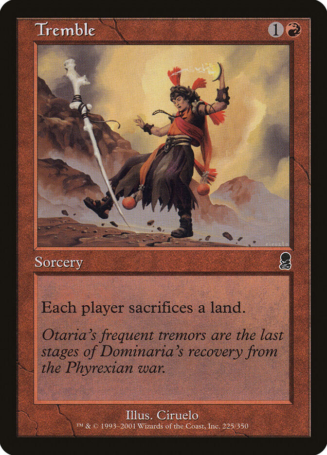 Estremecimento / Tremble - Magic: The Gathering - MoxLand