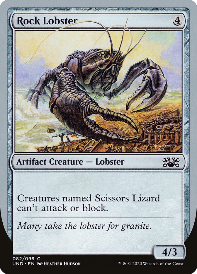Rock Lobster / Rock Lobster - Magic: The Gathering - MoxLand