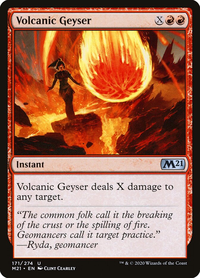 Gêiser Vulcânico / Volcanic Geyser - Magic: The Gathering - MoxLand
