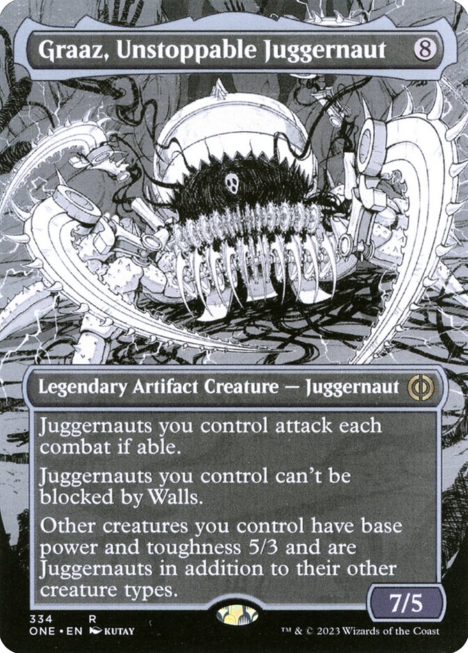 Graaz, Juggernaut Irrefreável / Graaz, Unstoppable Juggernaut - Magic: The Gathering - MoxLand