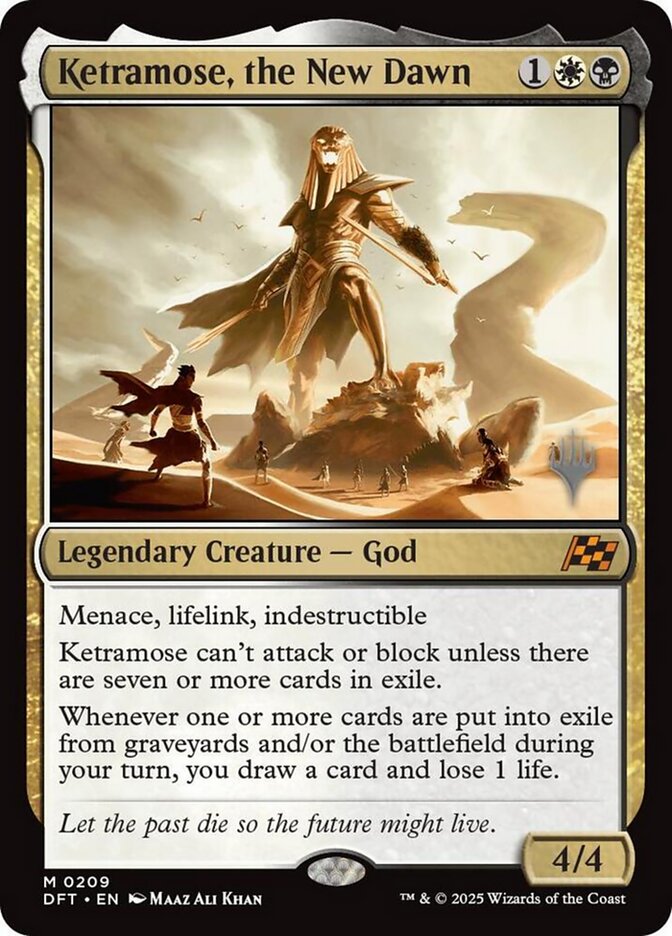 Ketramose, the New Dawn - Magic: The Gathering - MoxLand