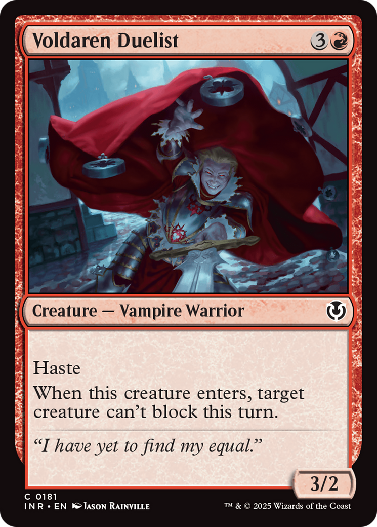 Duelista Voldaren / Voldaren Duelist - Magic: The Gathering - MoxLand