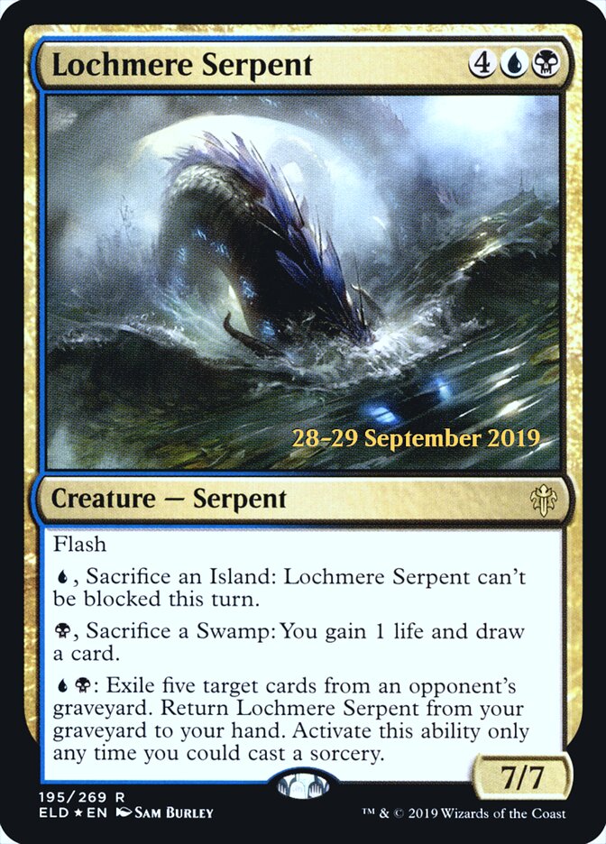 Serpente do Lago Mere / Lochmere Serpent - Magic: The Gathering - MoxLand