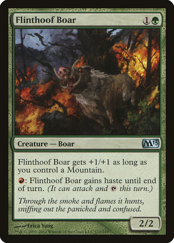 Javali Pata de Pederneira / Flinthoof Boar - Magic: The Gathering - MoxLand