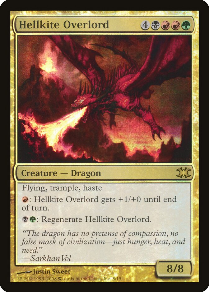 Soberano Dragão Avérneo / Hellkite Overlord - Magic: The Gathering - MoxLand