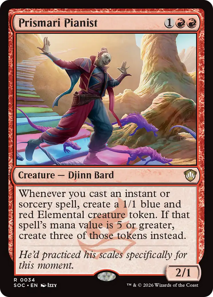 Prismari Pianist - Magic: The Gathering - MoxLand