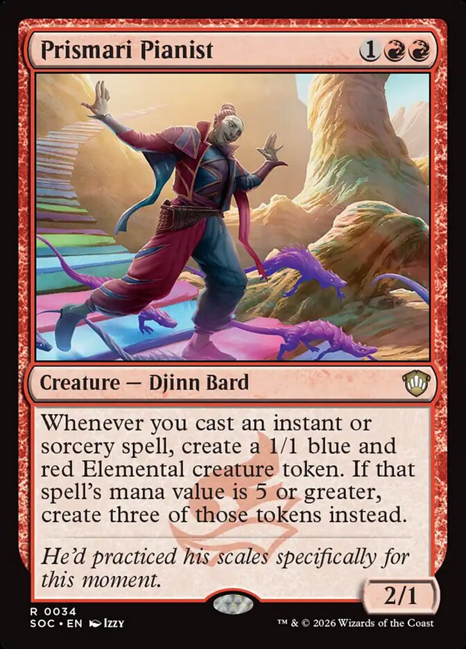 Prismari Pianist - Magic: The Gathering - MoxLand