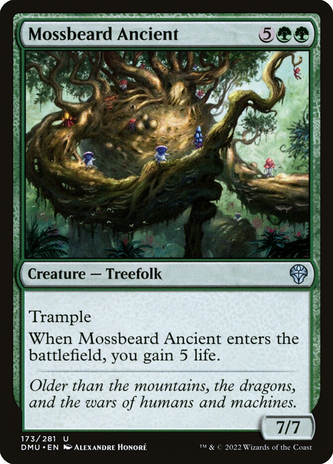 Barbamusgo Ancestral / Mossbeard Ancient - Magic: The Gathering - MoxLand